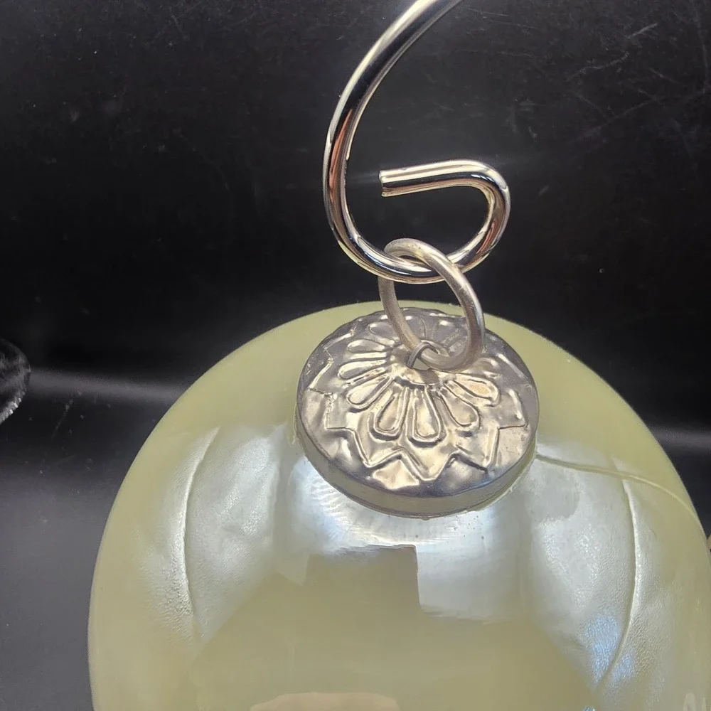 Blessings Unlimited Glass Christmas Ornament Ball Peace On Earth Large 5